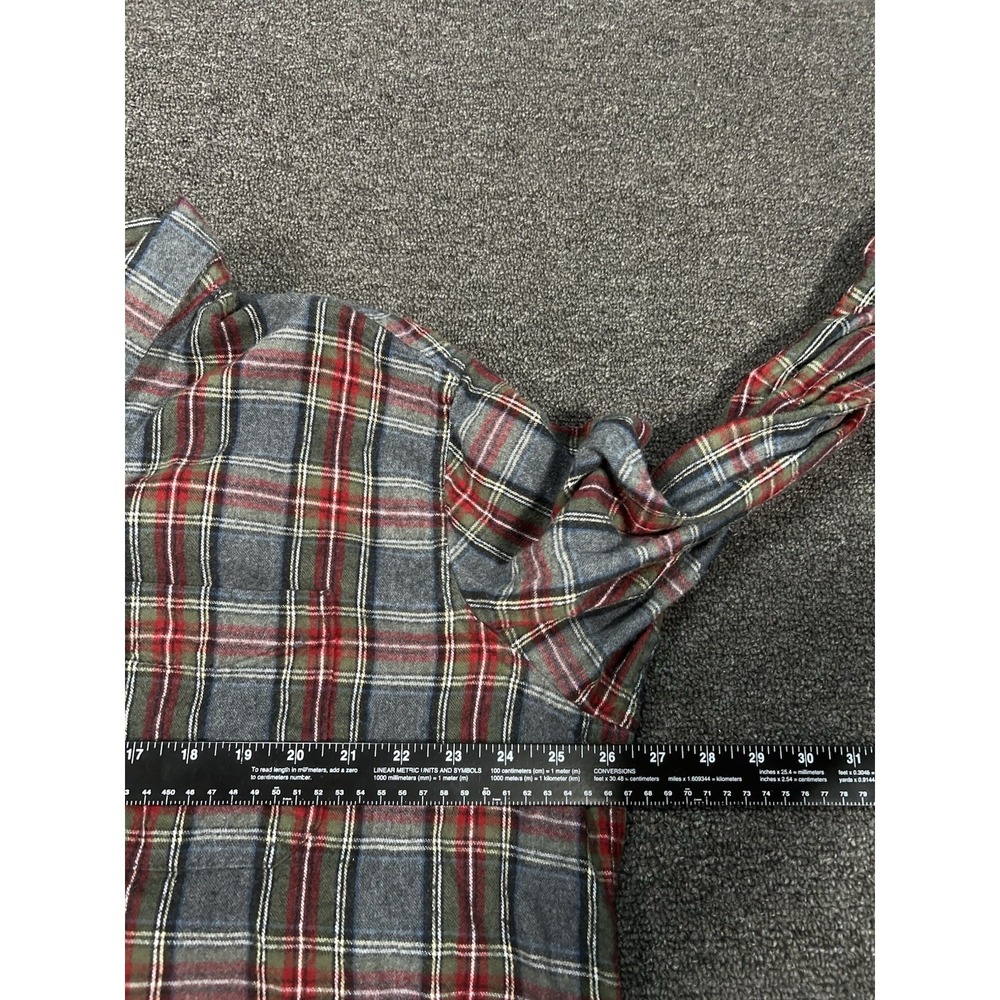 LL Bean Flannel Shirt Men's XL Tall XLT‎ Button Down Red Plaid Traditional Fit - Picture 6 of 6